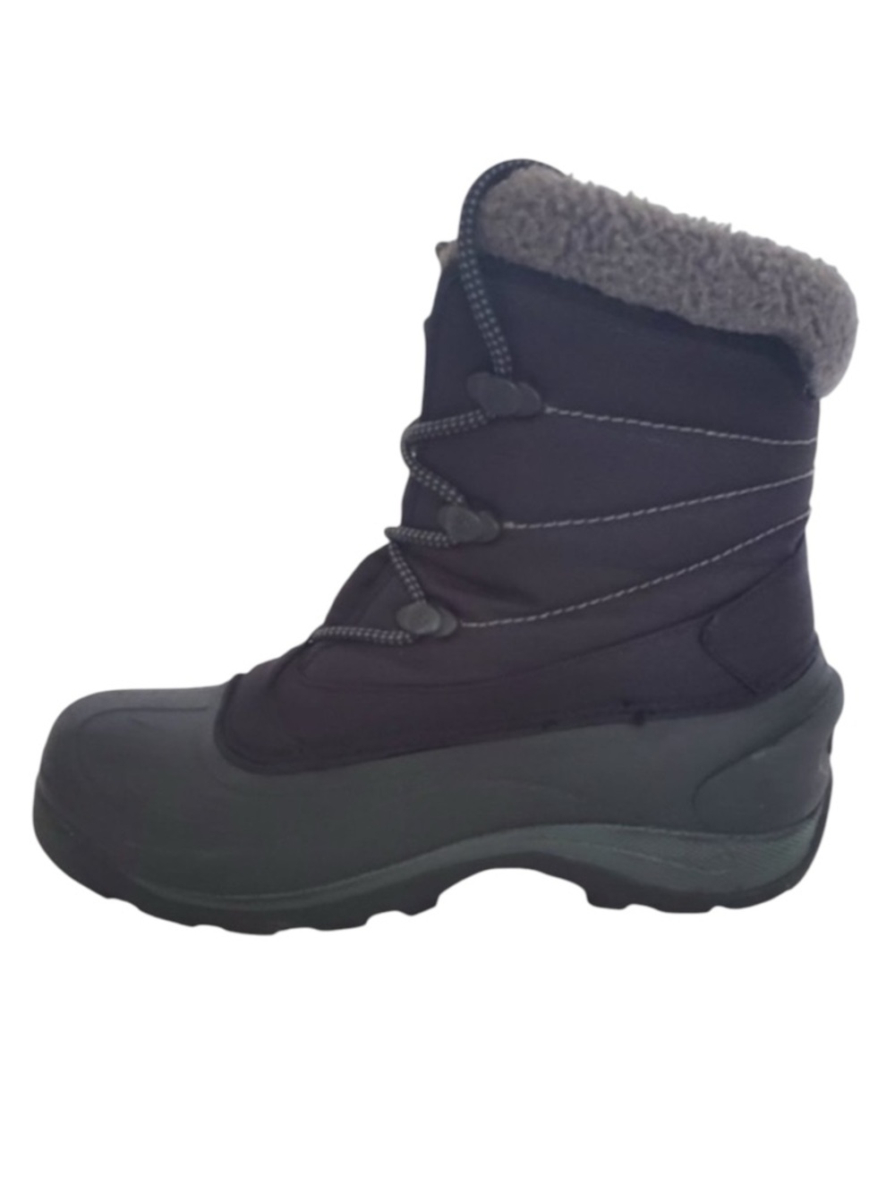 COLUMBIA Cascadian Trinity Black Thermolite Winter Boots Size 6 — NWOB - Picture 2 of 7